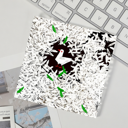 周藝文|日月星 《和平禮贊》聯名款亞克力杯墊 《Hymn to Peace》 Co-branded Artistic Coasters