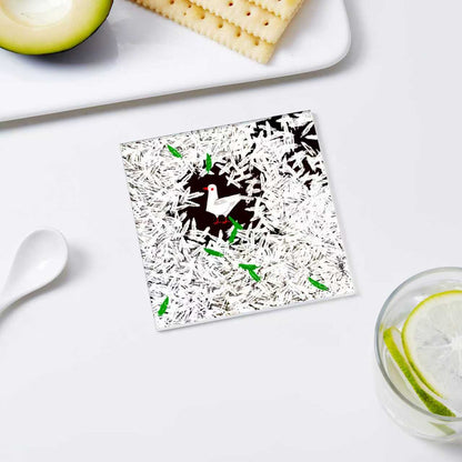 周藝文|日月星 《和平禮贊》聯名款亞克力杯墊 《Hymn to Peace》 Co-branded Artistic Coasters