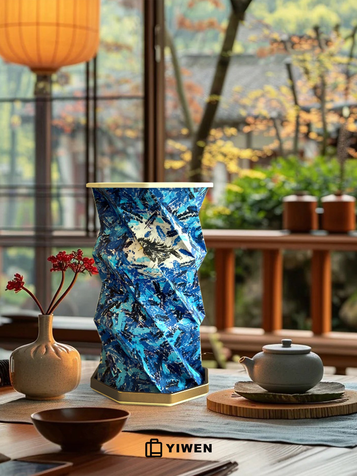 周藝文|日月星 《孤寂與繁華》折疊燈Solitude And Prosperity Portable Folding Lamp