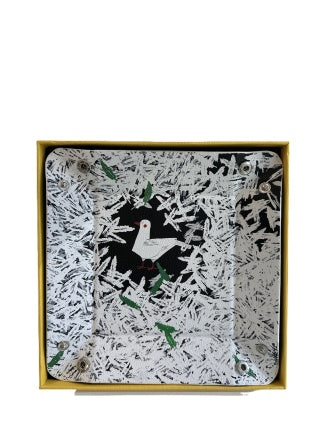 周藝文|日月星 《和平禮贊》皮質收納折疊盤Hymn to Peace Leather Vegan Foldable Catchall Tray