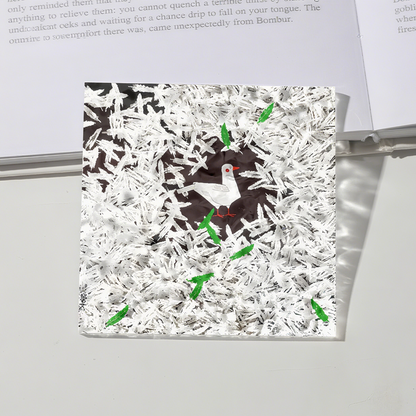 周藝文|日月星 《和平禮贊》聯名款亞克力杯墊 《Hymn to Peace》 Co-branded Artistic Coasters