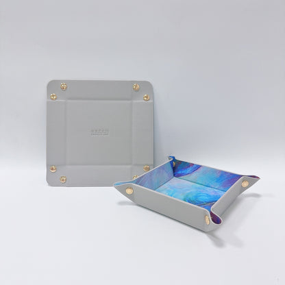 簡丹|日月星 《空洞》皮質收納折疊盤empty Phenomenon Vegan Leather Foldable Catchall Tray