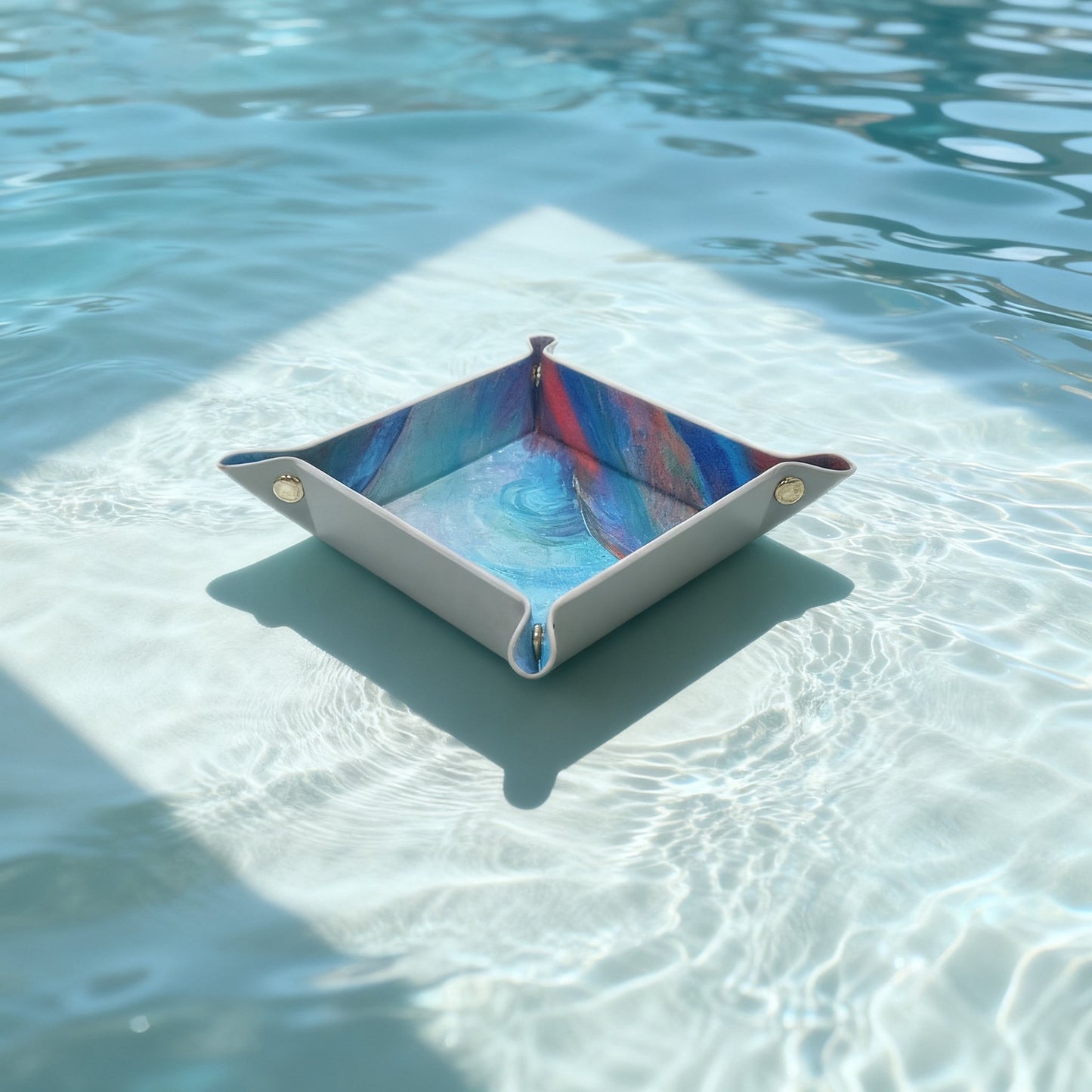 簡丹|日月星 《空洞》皮質收納折疊盤empty Phenomenon Vegan Leather Foldable Catchall Tray