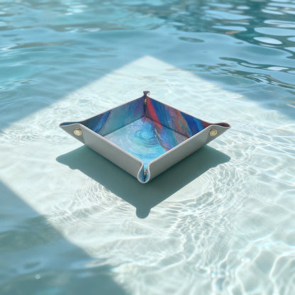 簡丹|日月星 《空洞》皮質收納折疊盤empty Phenomenon Vegan Leather Foldable Catchall Tray