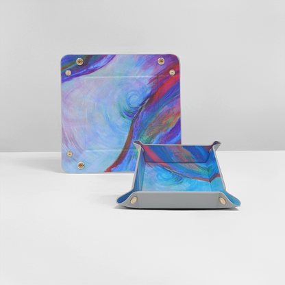 簡丹|日月星 《空洞》皮質收納折疊盤empty Phenomenon Vegan Leather Foldable Catchall Tray