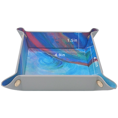 簡丹|日月星 《空洞》皮質收納折疊盤empty Phenomenon Vegan Leather Foldable Catchall Tray