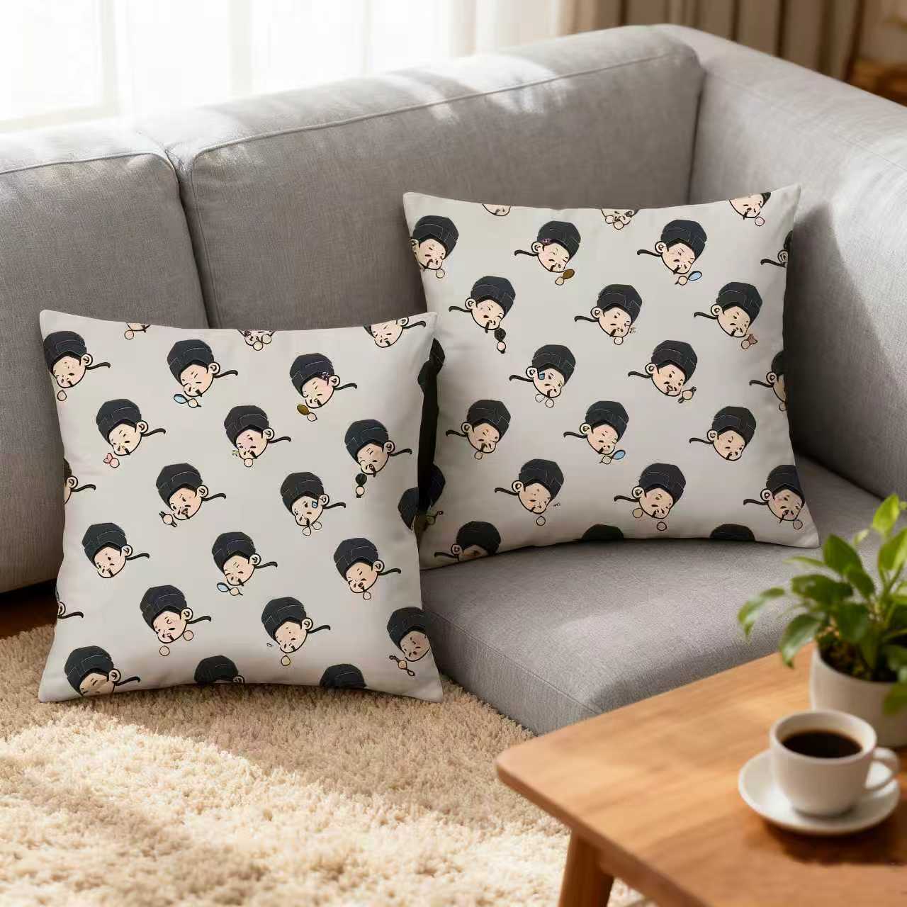 蘇小坡|日月星 抱枕Su Xiaopo Pillow