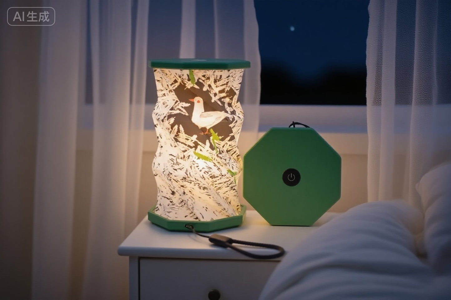 周藝文|日月星 《和平禮讚》迷你折疊燈Hymn to Peace Mini Folding Lamp