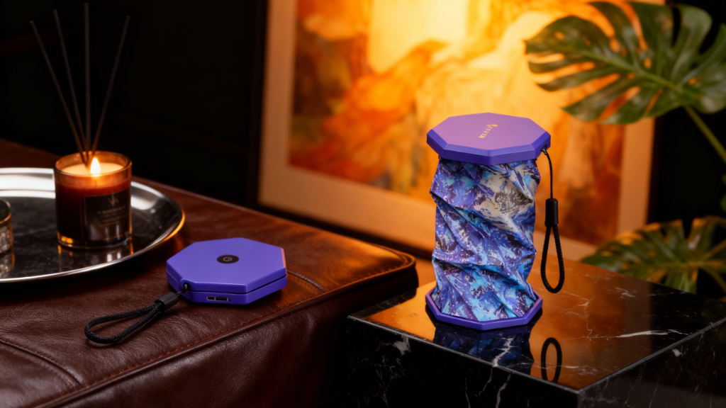 周藝文|日月星 《孤寂與繁華》迷你折疊燈Solitude And Prosperity Mini Folding Lamp