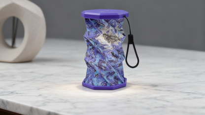 周藝文|日月星 《孤寂與繁華》迷你折疊燈Solitude And Prosperity Mini Folding Lamp