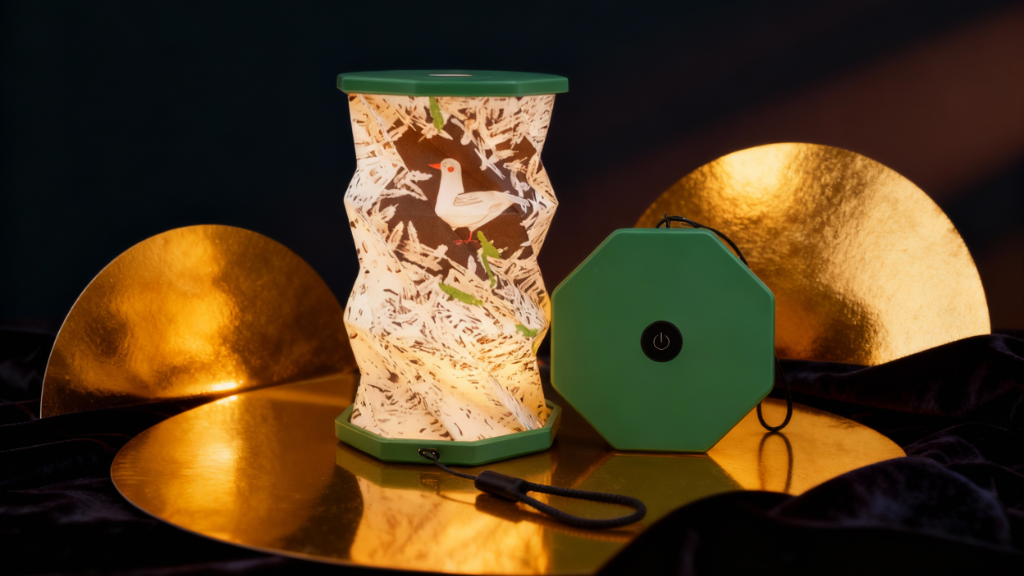 周藝文|日月星 《和平禮讚》迷你折疊燈Hymn to Peace Mini Folding Lamp