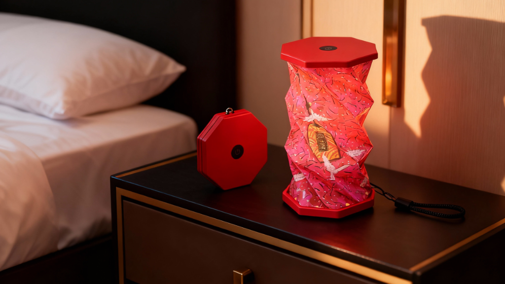 周藝文|日月星 《吉祥如意》迷你折疊燈Amulet of Auspiciousness Mini Folding Lamp