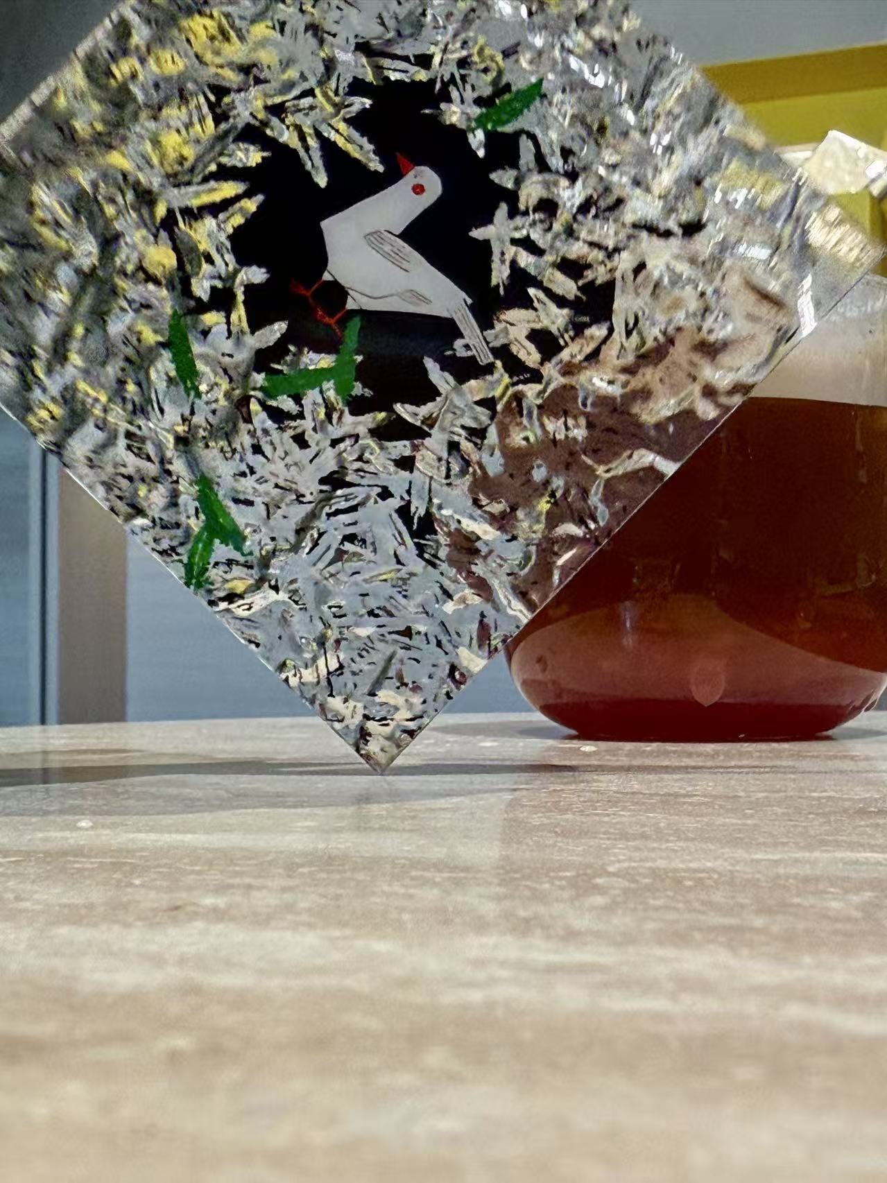 周藝文|日月星 《和平禮贊》聯名款亞克力杯墊 《Hymn to Peace》 Co-branded Artistic Coasters