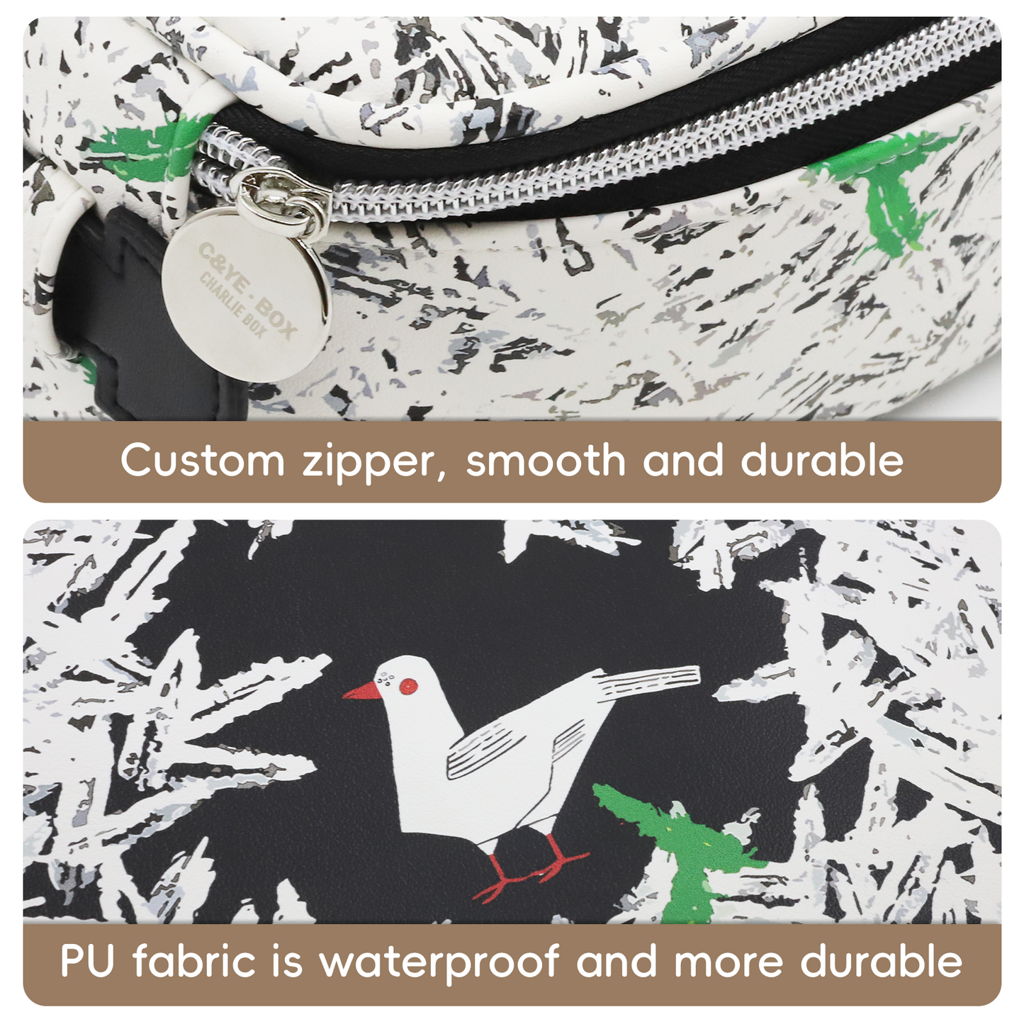 周藝文|日月星 《和平禮讚》收纳化妆包Hymn to Peace Cosmetic Organizer Bag