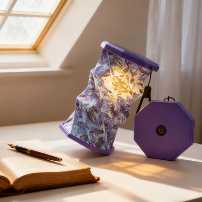 周藝文|日月星 《孤寂與繁華》迷你折疊燈Solitude And Prosperity Mini Folding Lamp