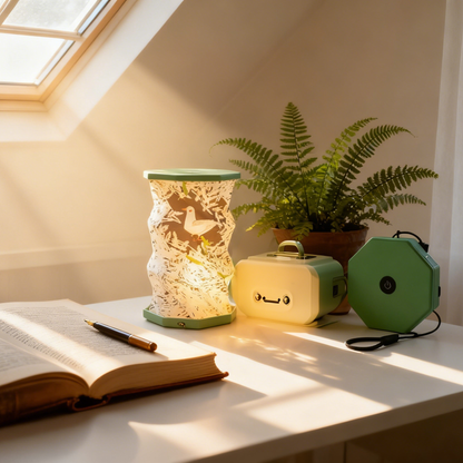 周藝文|日月星 《和平禮讚》迷你折疊燈Hymn to Peace Mini Folding Lamp