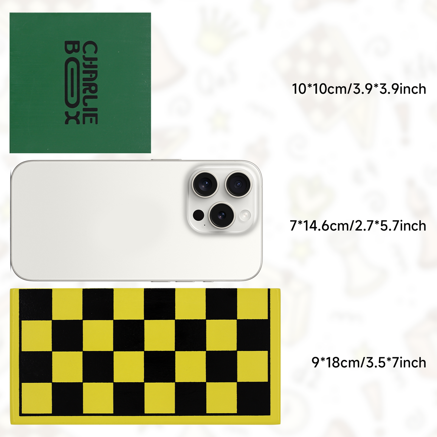 【三合一折疊棋盤】3-in-1 Board Game Set