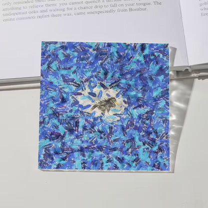 周藝文|日月星 《孤寂與繁華》聯名款亞克力杯墊Solitude and Prosperity Co-branded Artistic Coasters