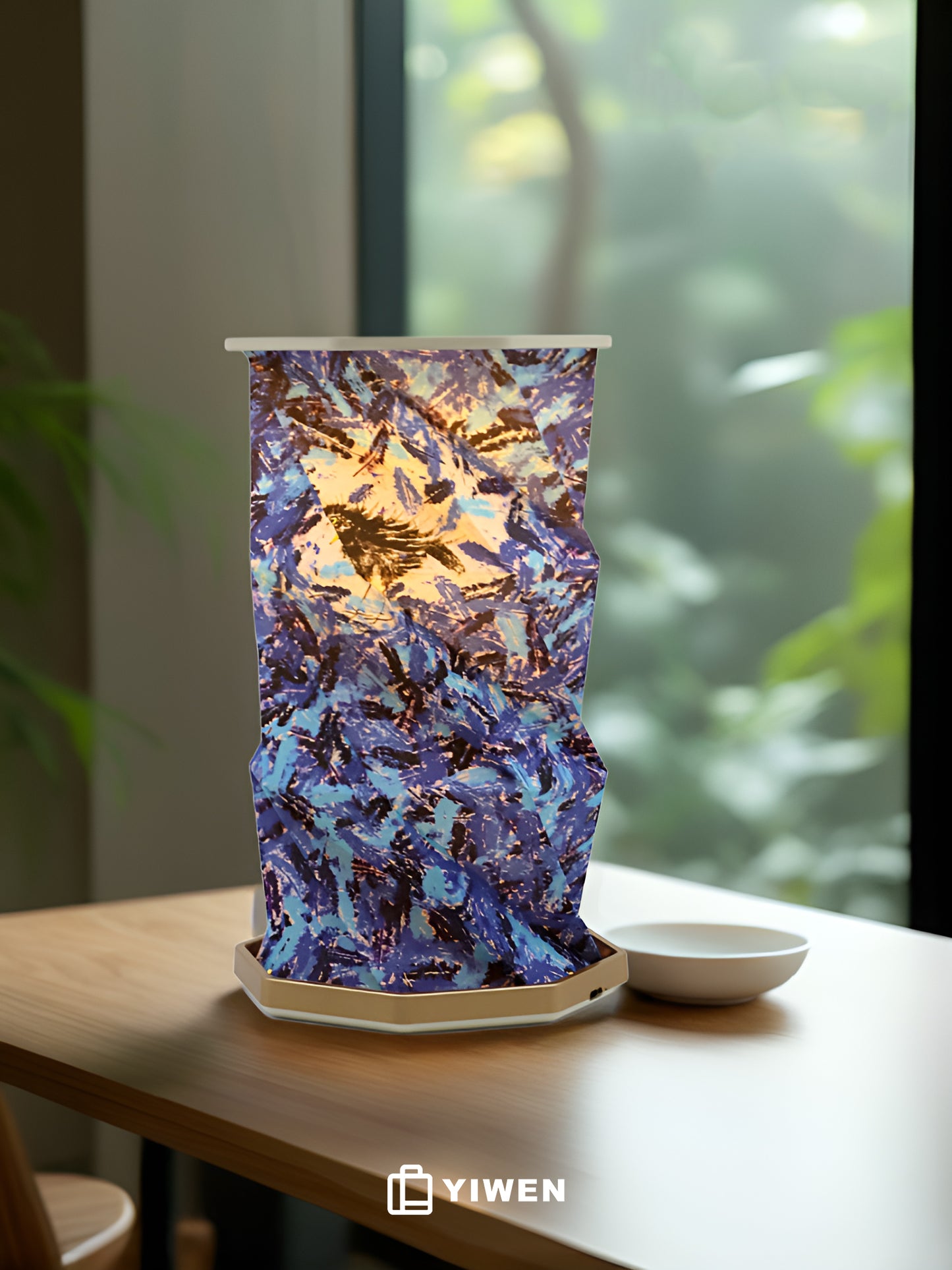 周藝文|日月星 《孤寂與繁華》折疊燈Solitude And Prosperity Portable Folding Lamp