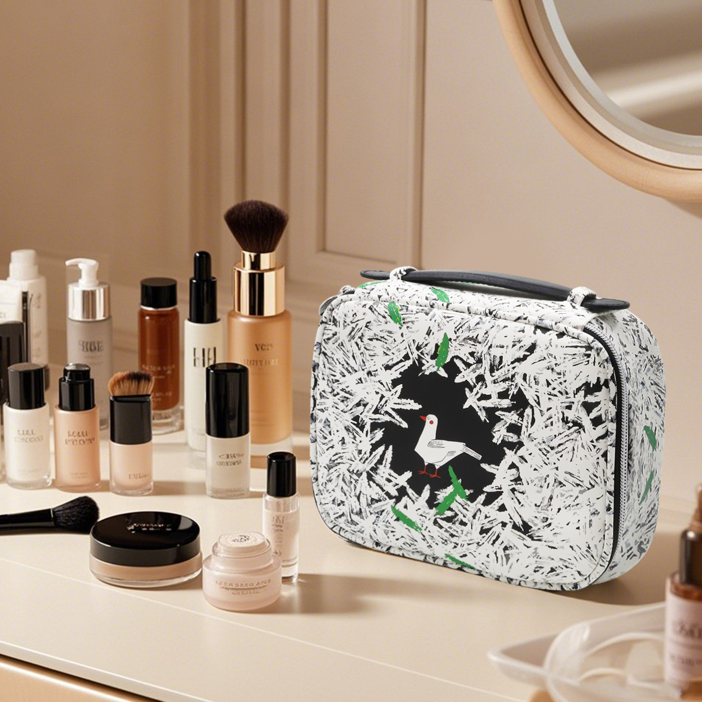 周藝文|日月星 《和平禮讚》收纳化妆包Hymn to Peace Cosmetic Organizer Bag