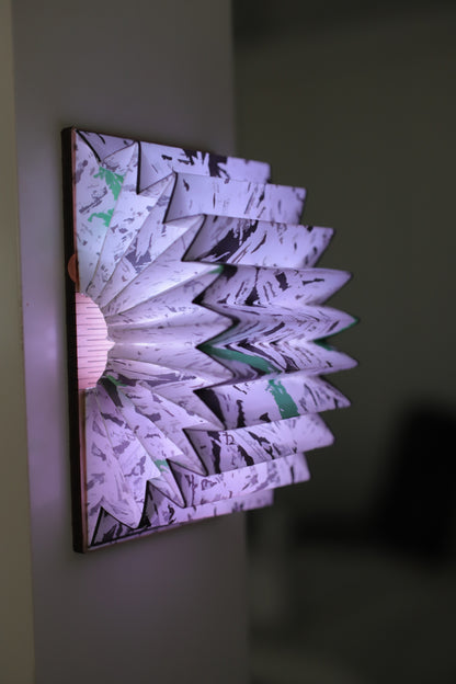 周藝文|日月星  磁吸折疊燈《和平禮讚》 Hymn to Peace Magnetic Foldable Lamp