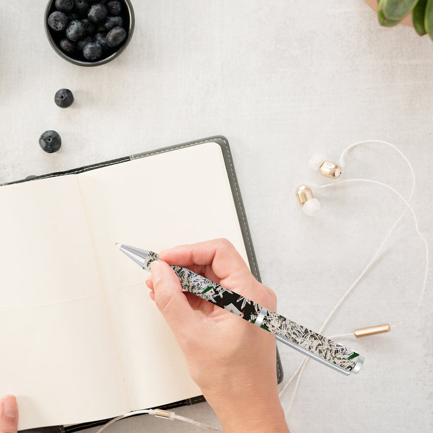 周藝文|日月星 《和平禮讚》金屬簽字筆 《Hymn to Peace》 metal signature pen