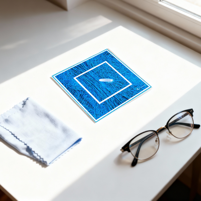 周藝文|日月星 《被困擾的哲學》藝術眼鏡布“The Tormented Philosophy” Art Lens Cloth