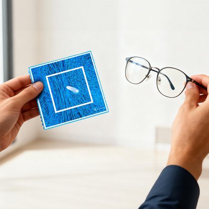 周藝文|日月星 《被困擾的哲學》藝術眼鏡布“The Tormented Philosophy” Art Lens Cloth